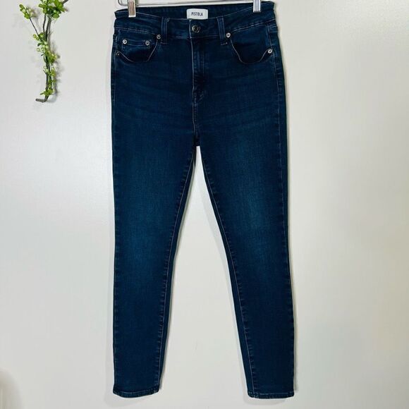 Pistola Dark Blue Skinny Jeans - Picture 1 of 8